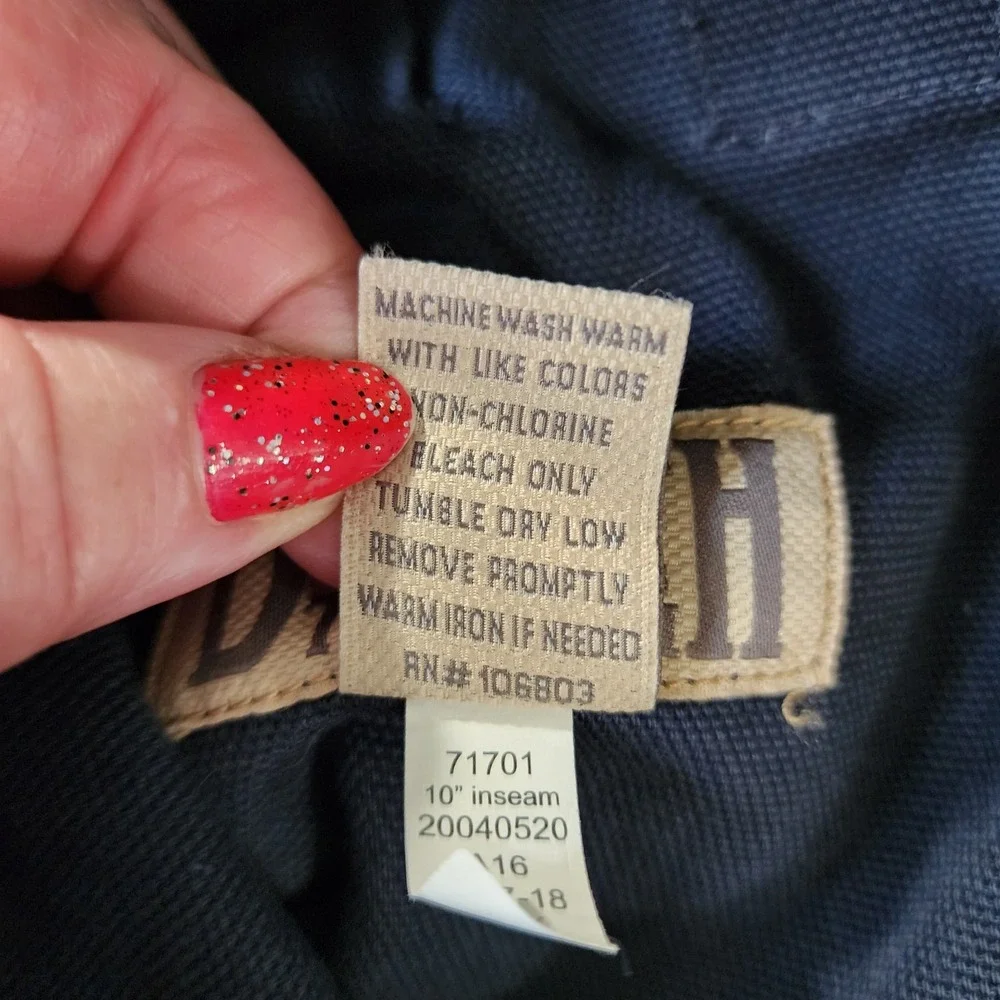 Duluth Trading Men's‎ Shorts Cargo Size 40 Blue *Measured size 39*